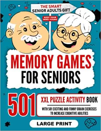 Memory Games for Seniors Activity Book for Adult